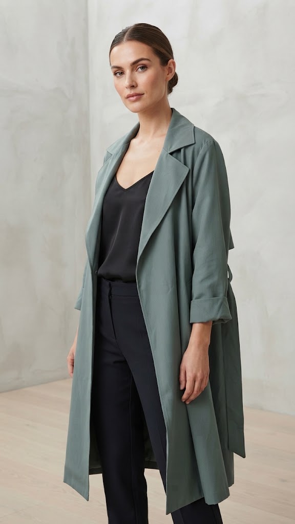 Vestido De Mujer Verde Only Mujer 8573