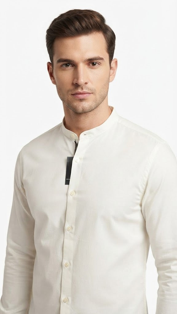 Camisa Blanca Selected Hombre 6605