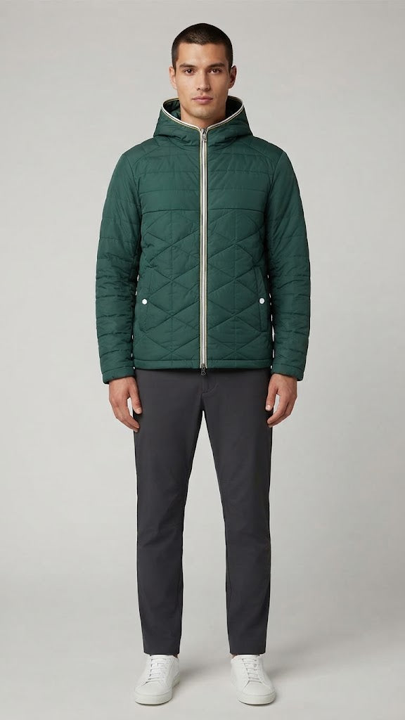 Chaqueta Verde Oscuro Selected Hombre 8206