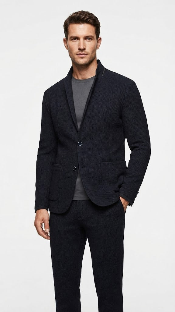 Blazer Selected Negro Hombre 1607