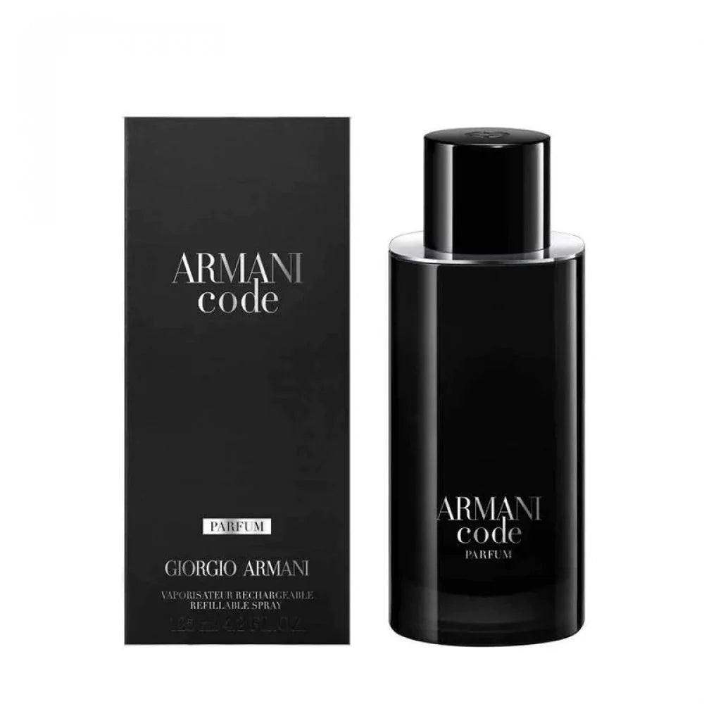 Armani Code Parfum 125ML  Rechargable Hombre