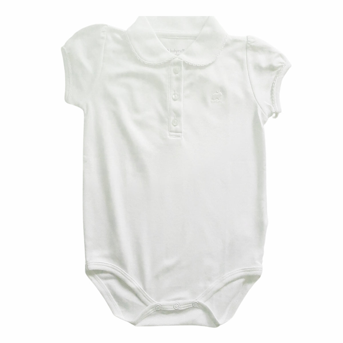 Body Babycottons Cuello BB Pima Colors Blanco