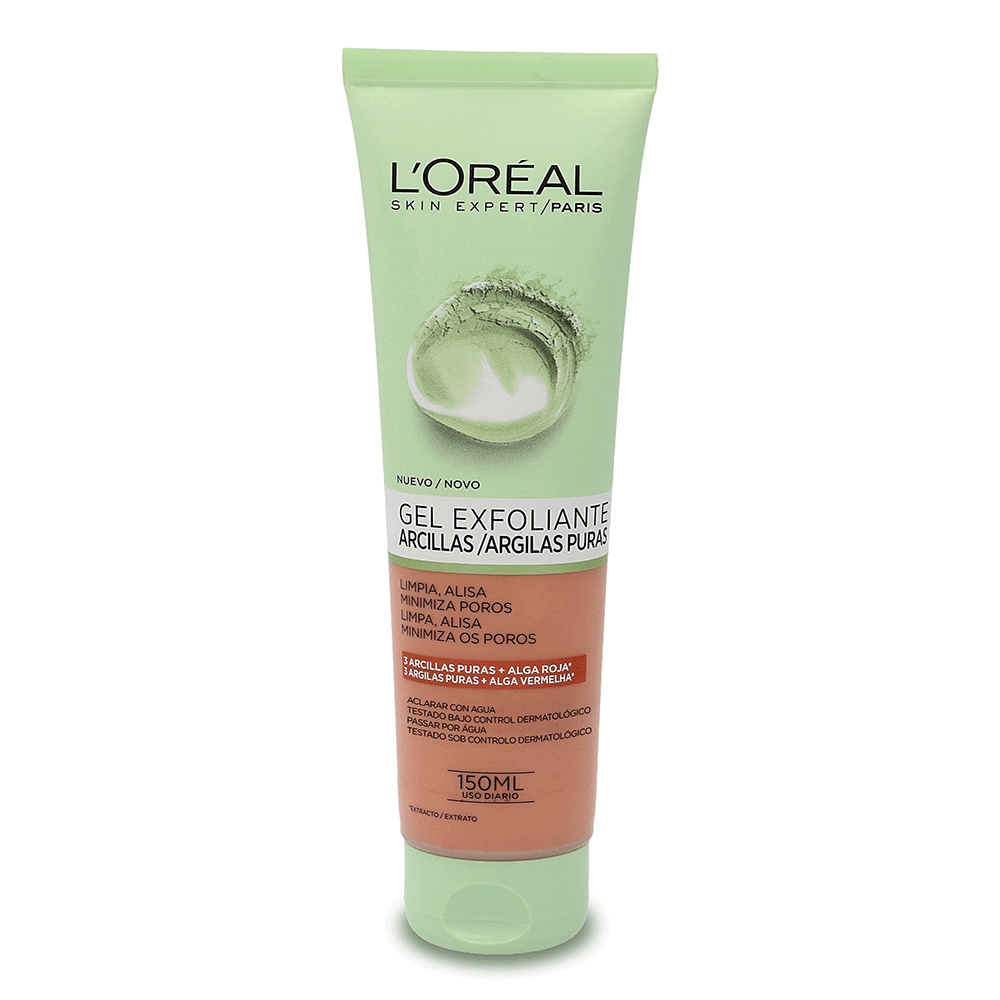 Gel Limpiador Exfoliante Arcillas Puras 150 ml