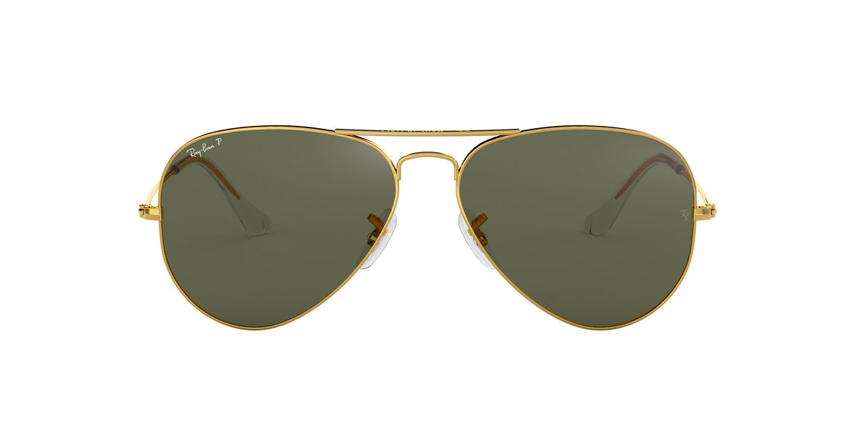 RAY BAN Aviator Pequeño Metal Polarizado RB30250015855 Polarizado Unisex