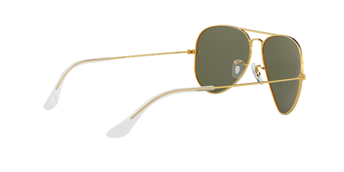 RAY BAN Aviator Pequeño Metal Polarizado RB30250015855 Polarizado Unisex
