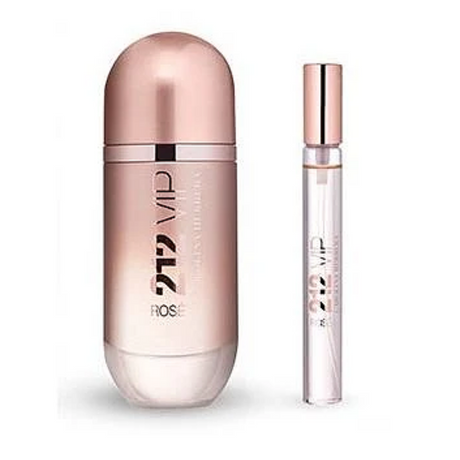 212 VIP Rose Estuche 80ml+10ml EDP Mujer Carolina Herrera