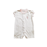 Paticorto Babycottons Ballons B. BASIC Bco/Rosa