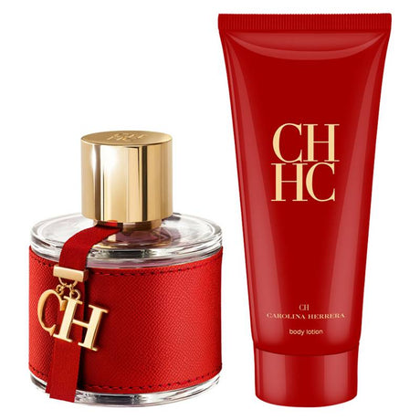 CH Mujer Estuche 100ML EDT + Body Lotion Carolina Herrera