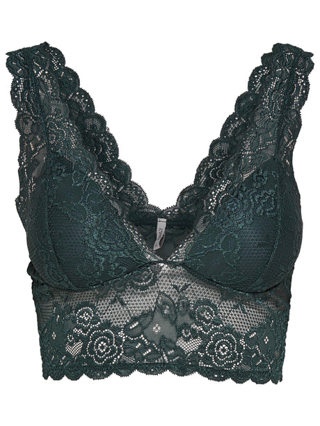 Sosten de Encaje Onlchloe Col Verde