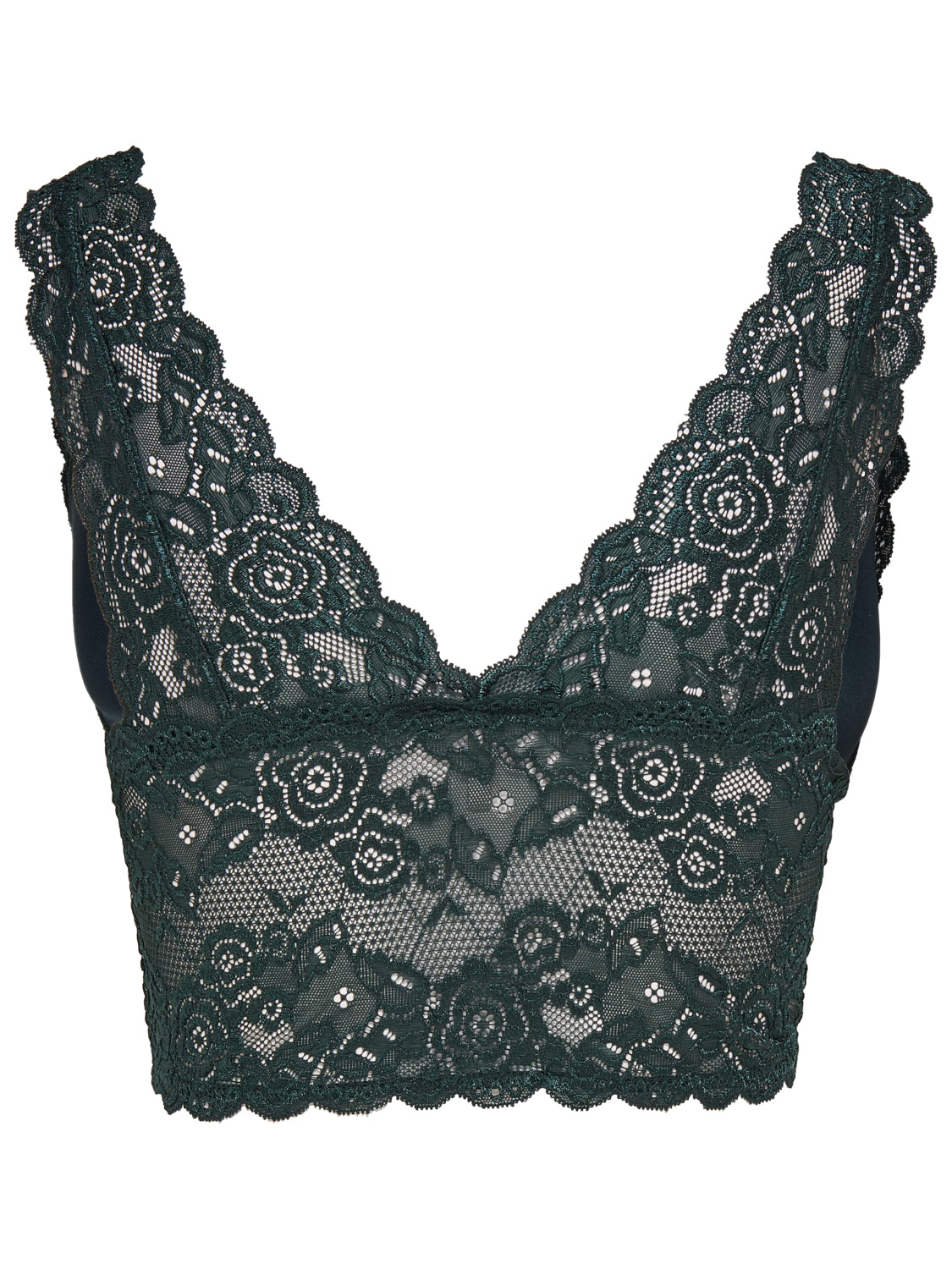 Sosten de Encaje Onlchloe Col Verde