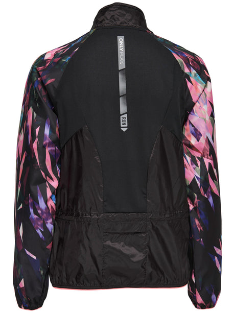 Chaqueta Onpfire Aop Run - W. Lipstick Pink