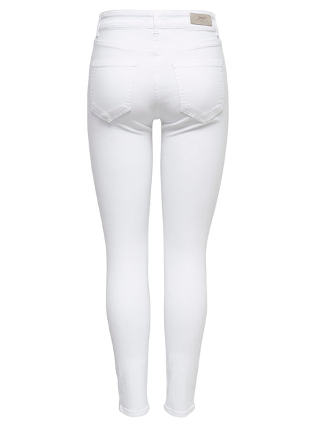 Jeans Onlblush Mid Sk Ank Destory