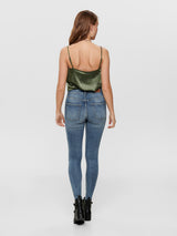 Top de Encaje Onlarya S/L Verde