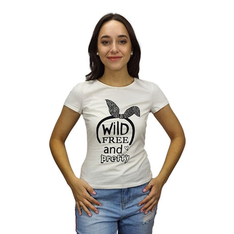Polera Vero Moda Blanco  Style BUNNY BASIC S/S TOP(CR)
