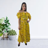 Vestido Vero Moda Amarillo Style WINNI 1/2 DRESS(VMC-BJ)
