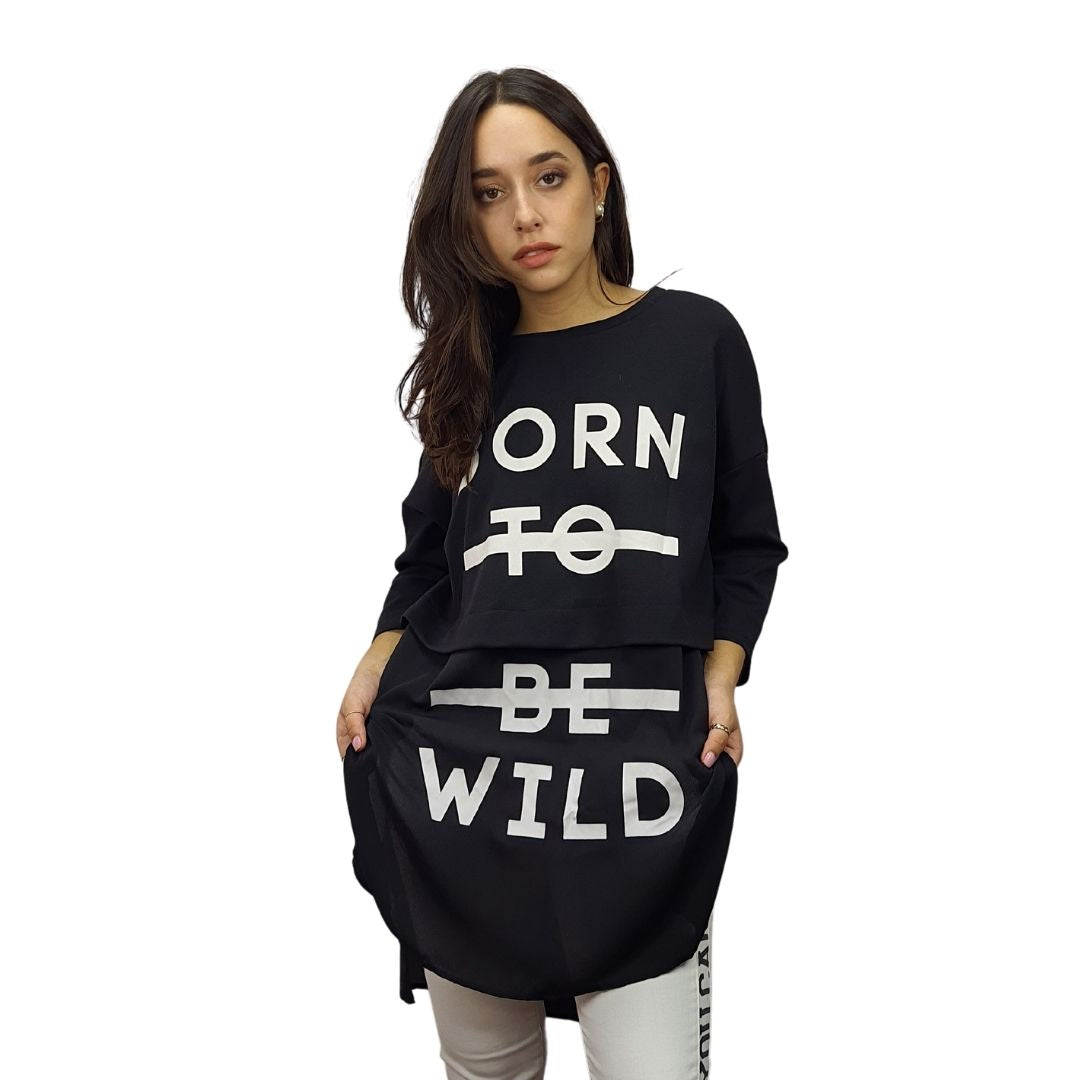 Blusa Vero moda Negro Style COOL 3/4 TOP(PM-CT-3)