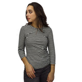 Blusa Veromoda Blanco Style YENG 3/4 TOP(SD)