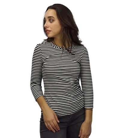 Blusa Veromoda Blanco Style YENG 3/4 TOP(SD)