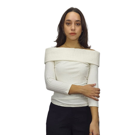 Sweater  Veromoda Blanco  Style BUDGET 3/4 TOP(PM-ET-2)