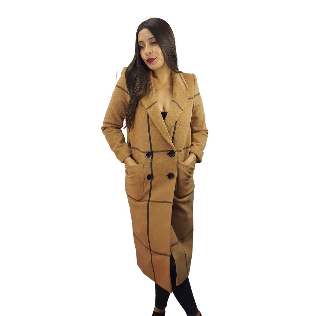 Tapado Vero Moda Marron Style SHERRY L/S WOOL COAT(VMC-LL)