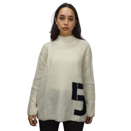 Sweater Vero Moda Blanco Style SIMA L/S KNIT(MW-CT-2)