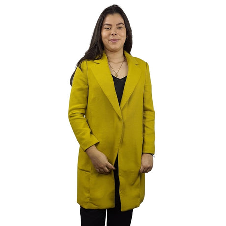 Blazer Vero Moda Verde Amarillo Style SIBYL L/S COAT(PM-ET-2)