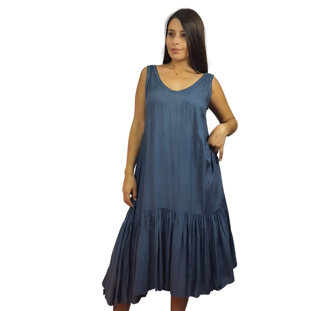 Vestido Rapsodia Kimry Gris