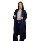 Blazer Vero Moda Azul Oscuro Style INK DF L/S WOOL COAT(COUTUREMADE)