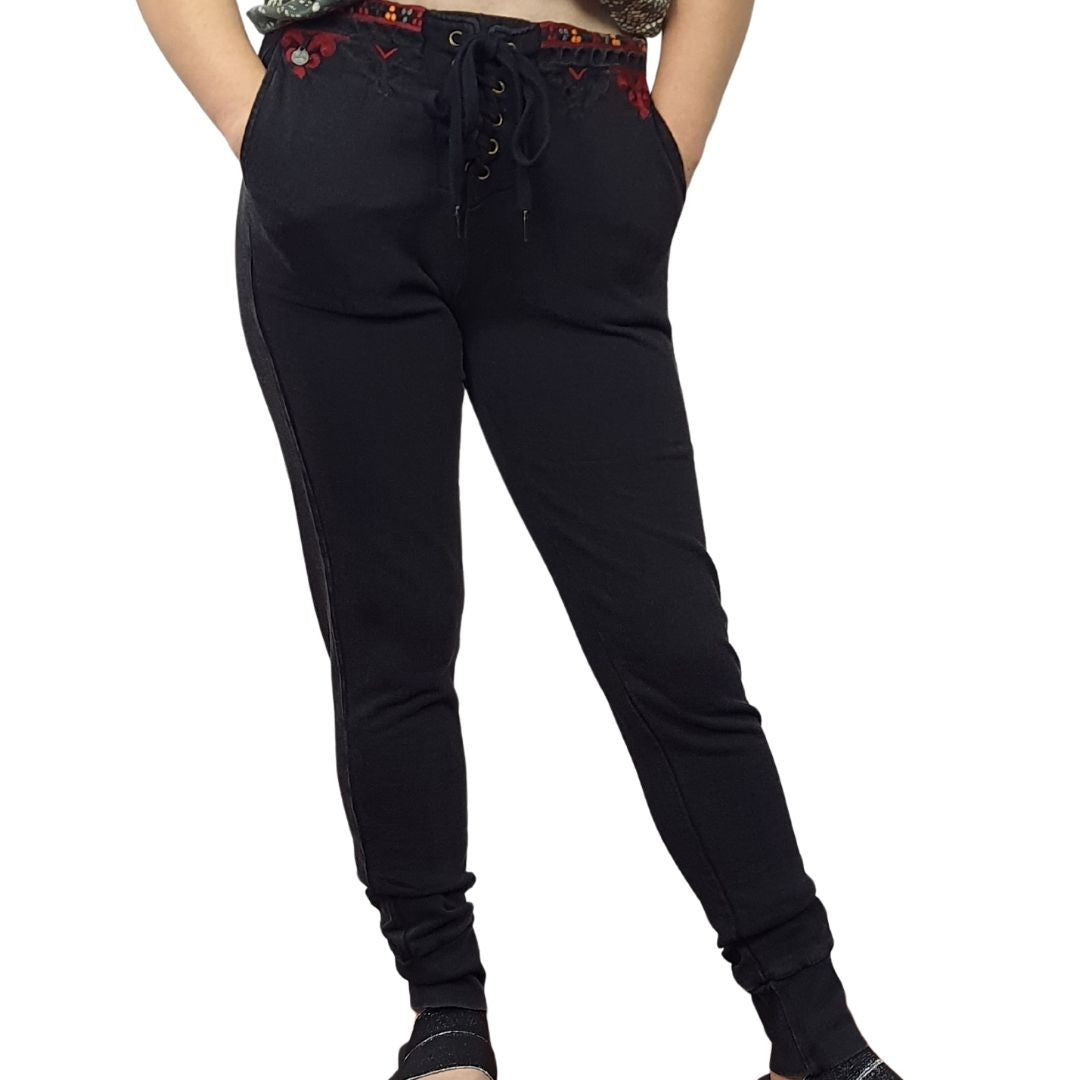 Pantalon Rapsodia Kalisua Negro