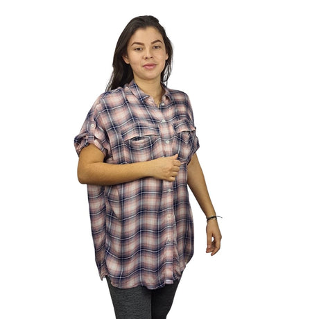 Blusa Vero Moda Rosado Style STUARD S/S SHIRT(MP)