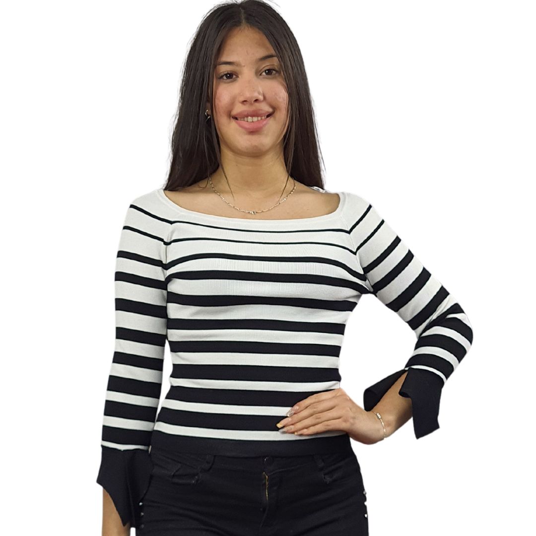 Sweater Vero Moda Negro Style FRED 7/8 KNIT(AL)