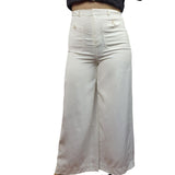 Pantalon Vero Moda Blanco Style MARC 9/10 LOOSE PANTS(TP-EC-2)