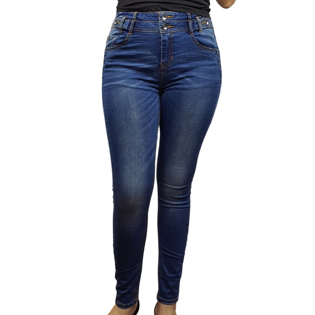Jeans Vero Moda Azul Claro Style IDA 9/10 MID WAIST X-SLIM JEANS(PM-EC-1)