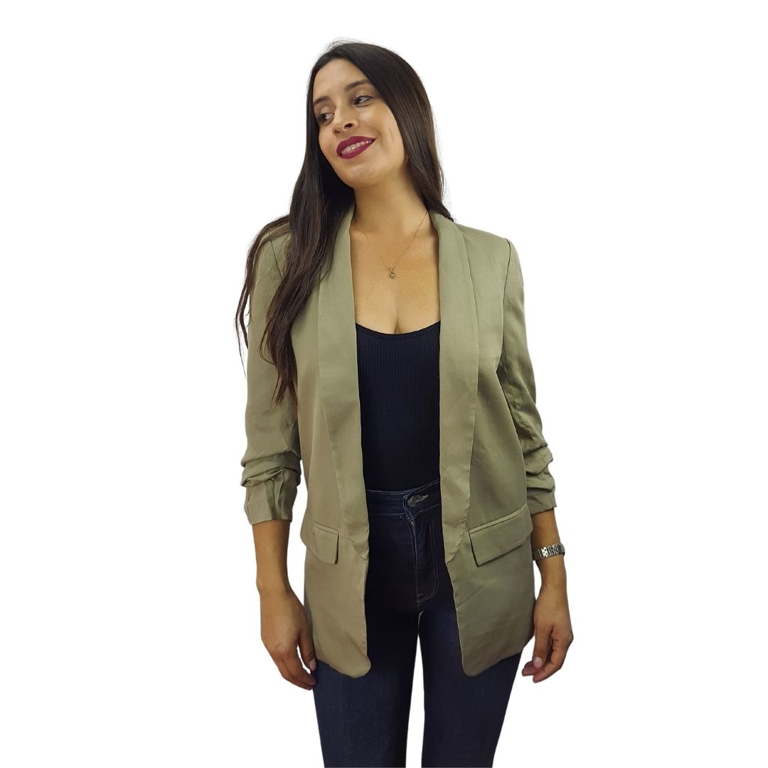 Blazer Vero Moda Verde Style MONICA 3/4 BLAZER(MM)