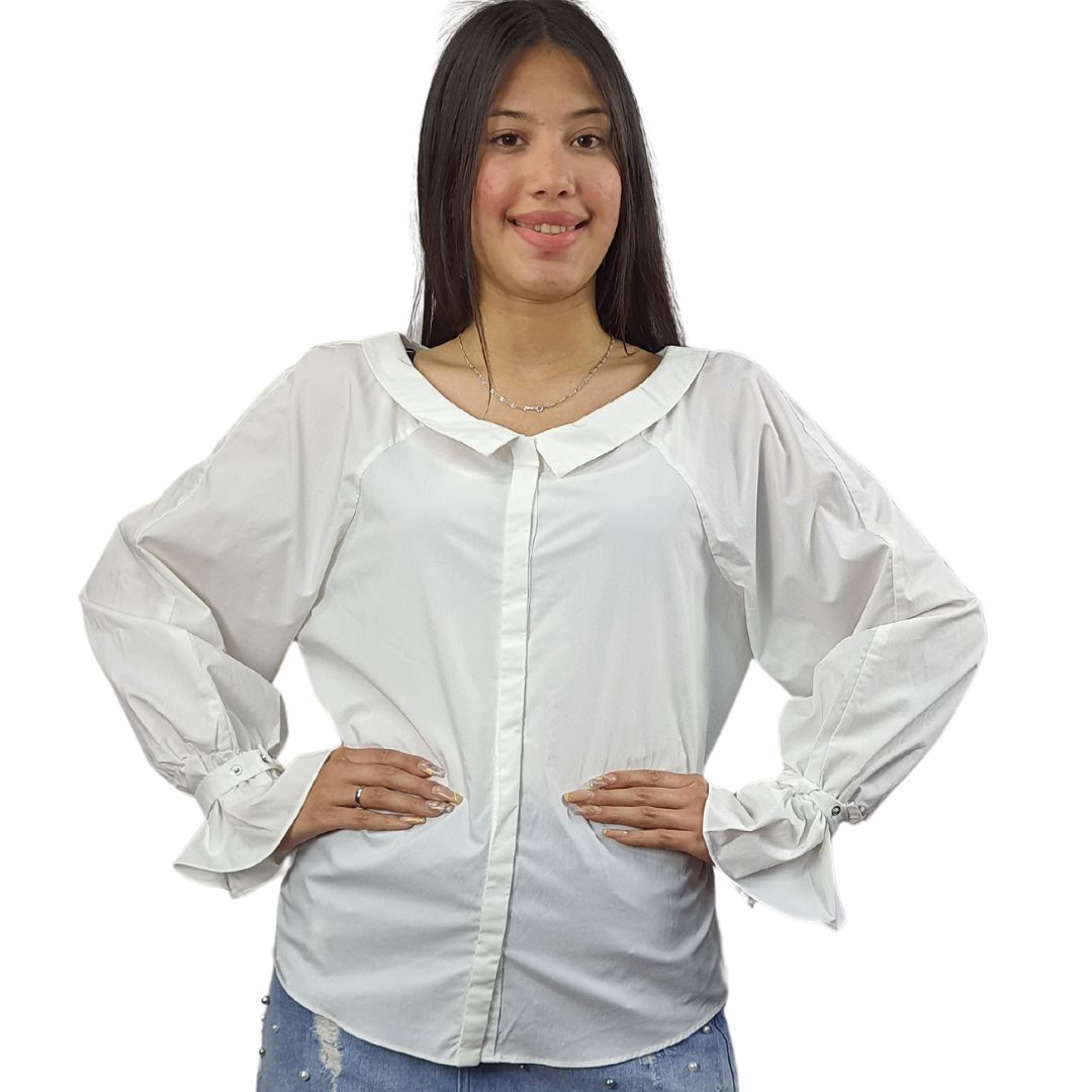 Blusa Vero Moda Blanco Style HANGER LOVE L/S SHIRT(SL)