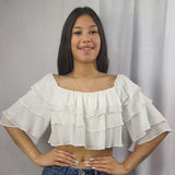 Top Vero Moda Blanco Style NATALIE 1/2 TOP(EL)