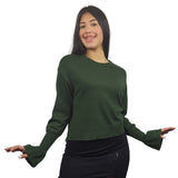 Sweater Vero Moda Verde Style TEDDY L/S KNIT(BJ)