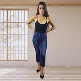 Pescador Vero Moda Azul Oscuro Style THEME 9/10 MW SB JEANS(BJ)