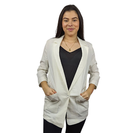Blazer Vero Moda Blanco Style DAWN 3/4 BLAZER(MM)