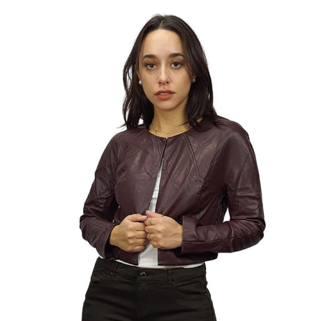 Chaqueta Vero Moda Vino  Style ANN PU L/S JACKET(PM-ET-2)