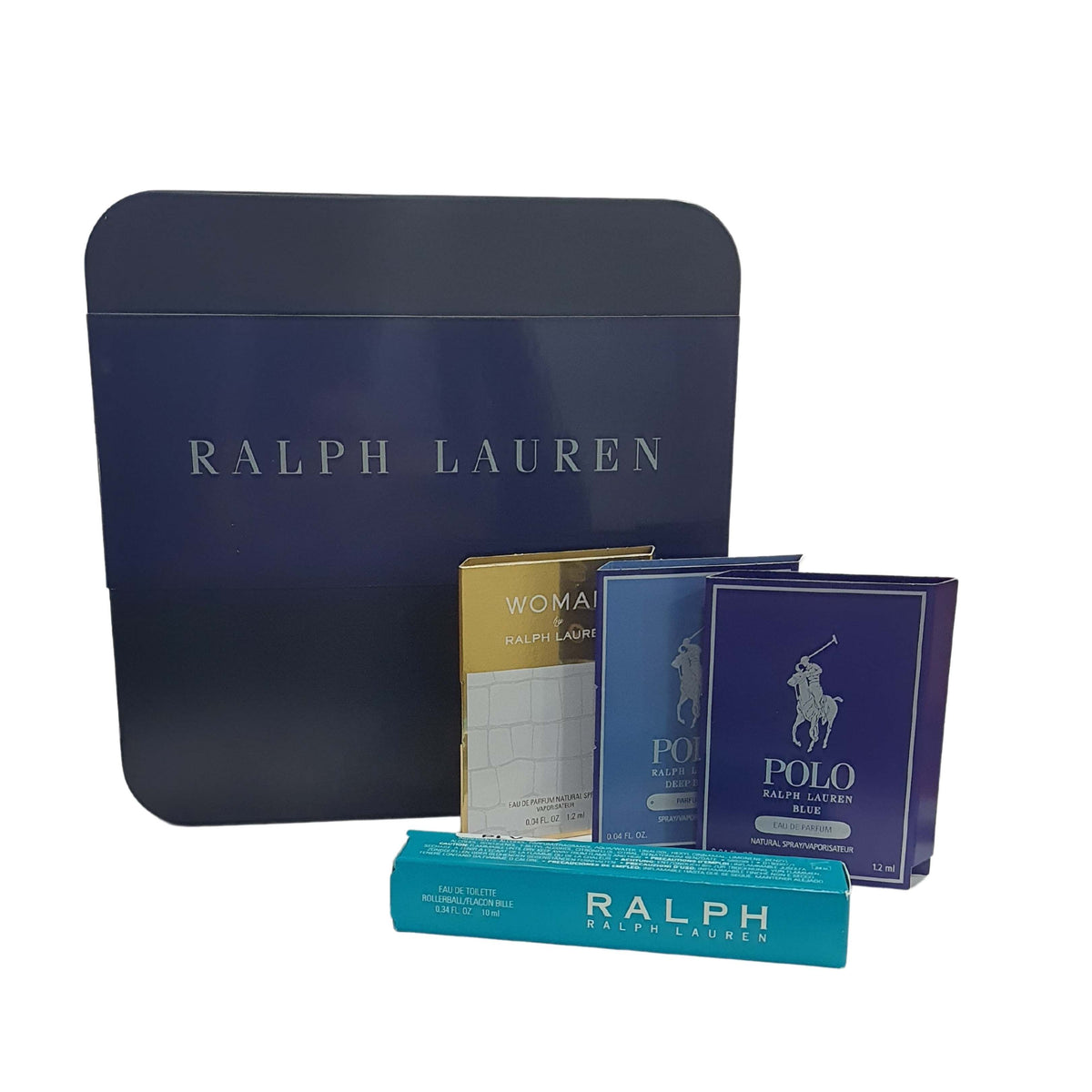 Ralph Tin Set 3x1.2ml Minaturas + Ralph RollerBall Edt 10ml Mujer