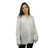 Blusa Vero Moda Blanco Style BEA L/S TOP(MM)