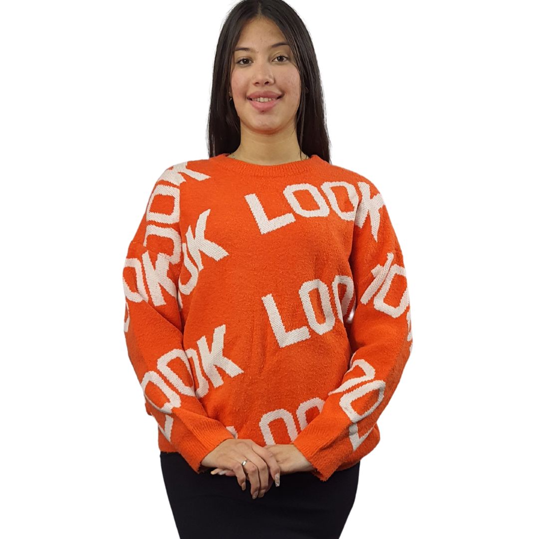 Sweater Vero Moda Naranja Style SLEEVE L/S KNIT(AL)