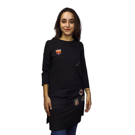 Vestido Vero moda Negro Style POW 3/4 TOP(UM)