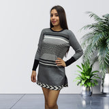 Vestido  Vero Moda Negro Style OWEN L/S LONG KNIT(PM-CT-2)