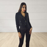 Chaqueta Vero Moda Negro Style CHERISH PS LEATHER JACKET(DR)
