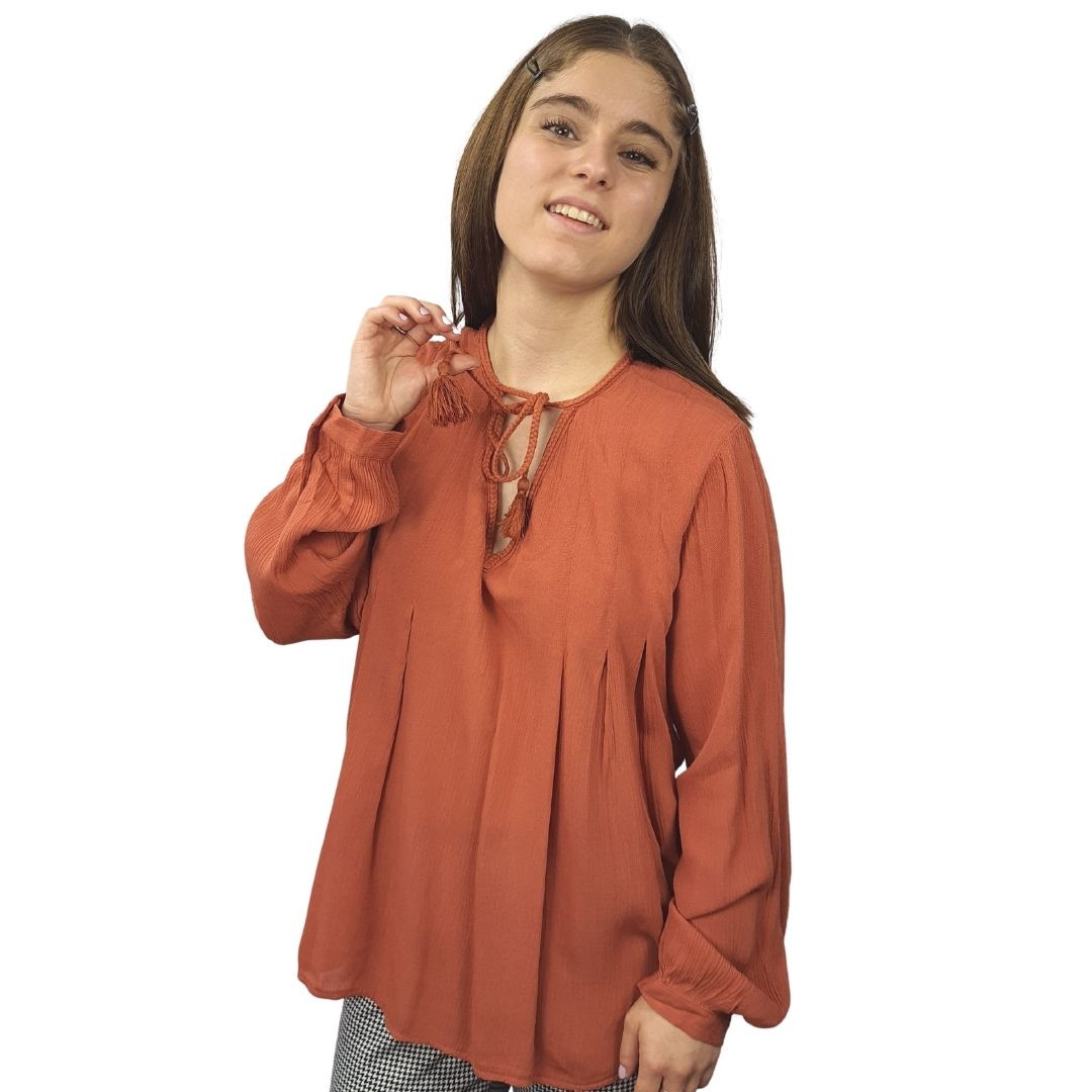 Blusa Rapsodia Tabitha Naranja