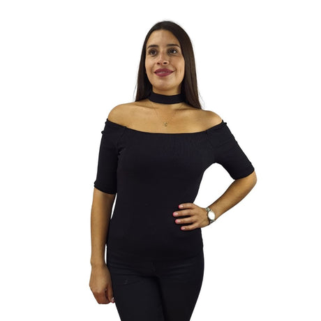 Blusa Vero Moda Negro Style UNA TOP(NN)