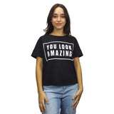 Blusa Vero Moda Negro  Style EC START S/S TOP(TP)