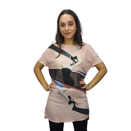 Blusa Vero Moda Rosa  Style DIONE S/S TOP(NE-CT-2)